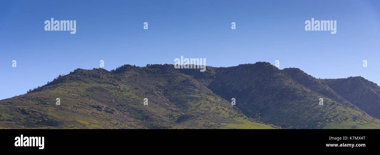 parte superiore della montagna Foto Stock