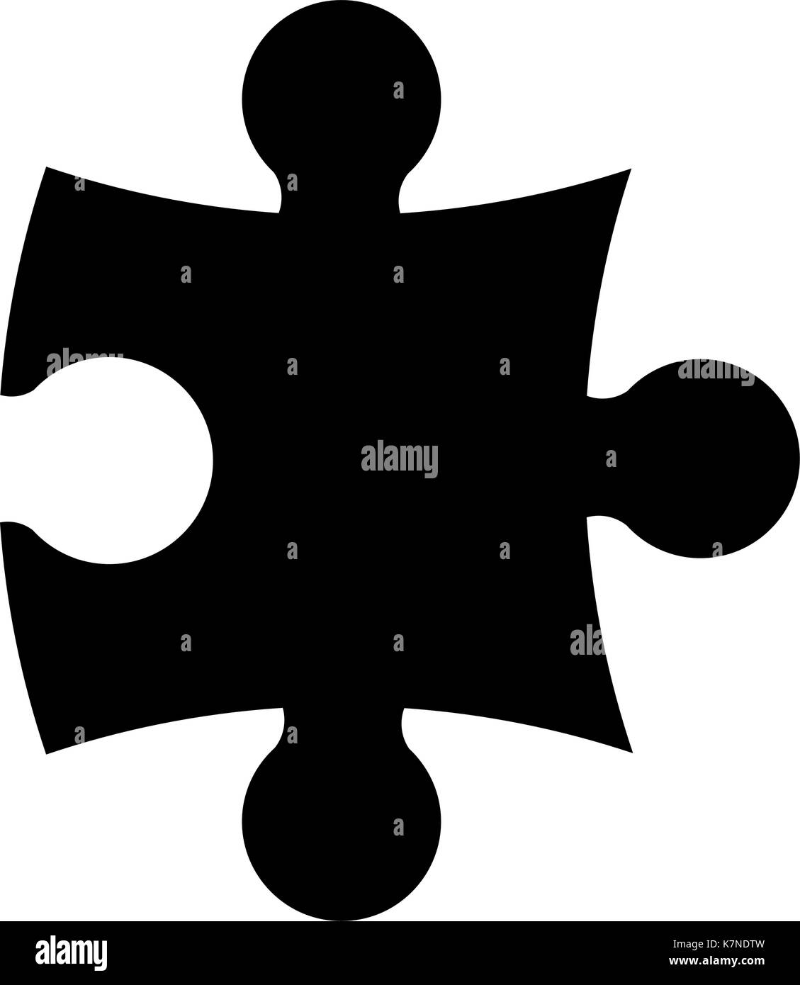 Bello Puzzle Di Puzzle Trasparente in Bianco Illustrazione di Stock -  Illustrazione di lussuoso, elemento: 13322725