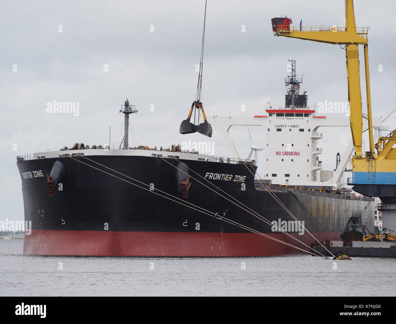 Zona di frontiera (nave, 2014) l'IMO 9551741 Porto di Amsterdam Foto Stock