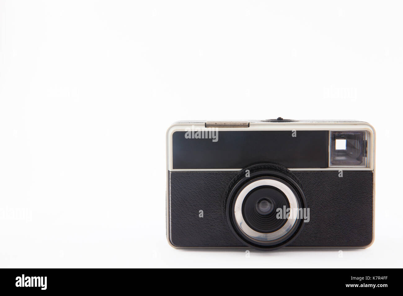 Mirino vecchia telecamera analogica da anni settanta Foto Stock