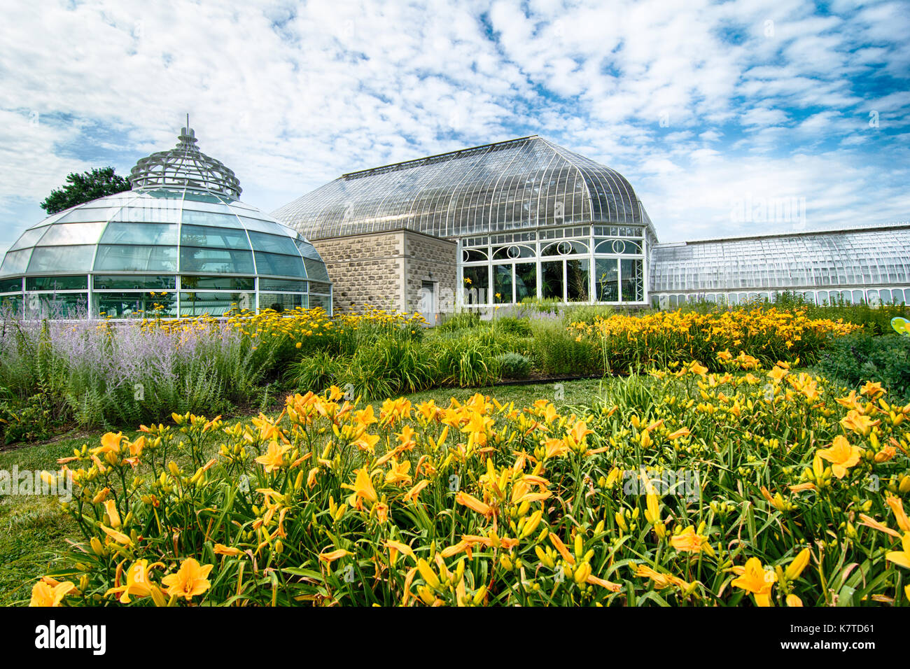 Phipps conservatorio e Giardini Botanici di Pittsburgh, in Pennsylvania, STATI UNITI D'AMERICA Foto Stock