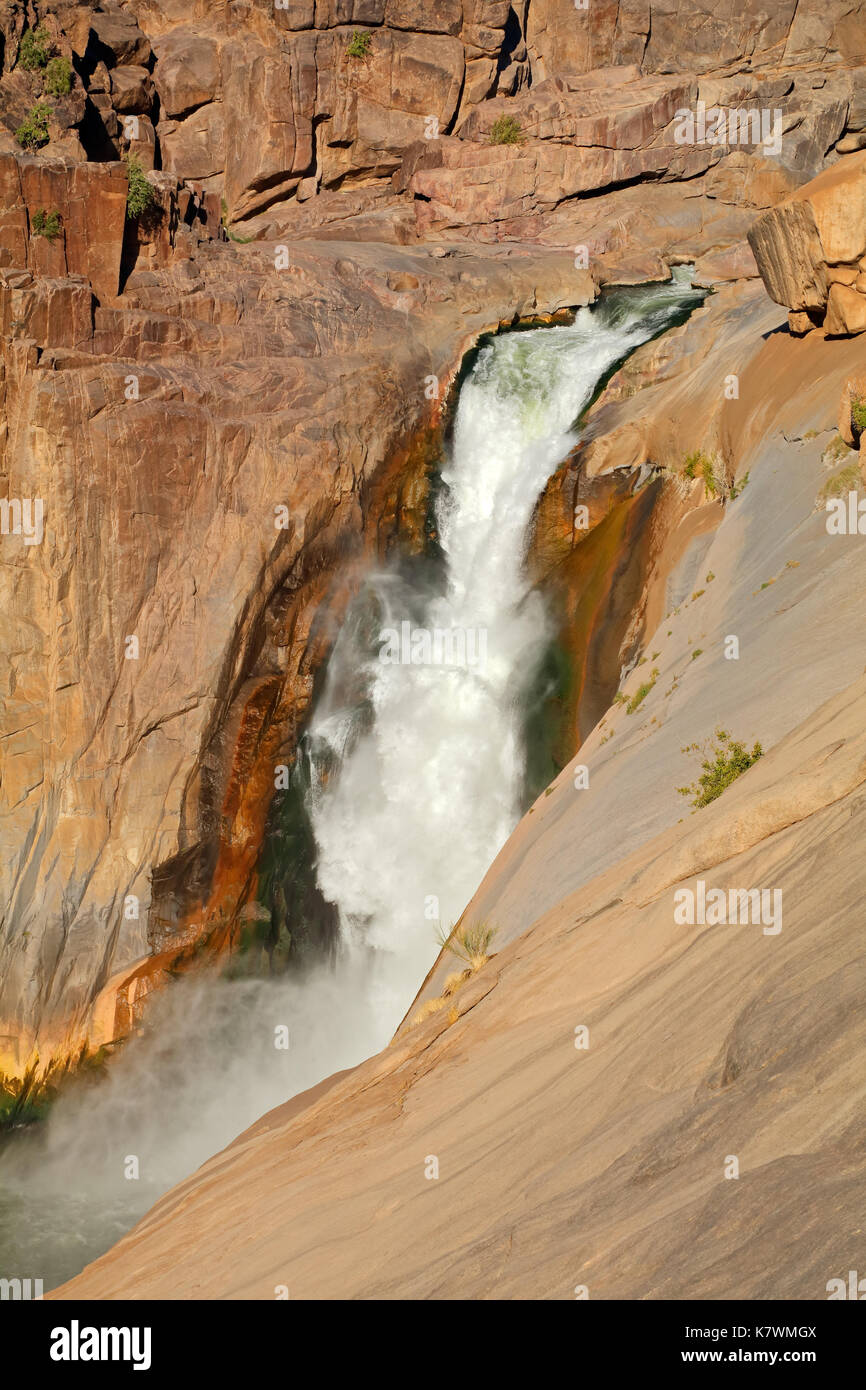 Cascata principale del Augrabies Falls National Park, Sud Africa Foto Stock