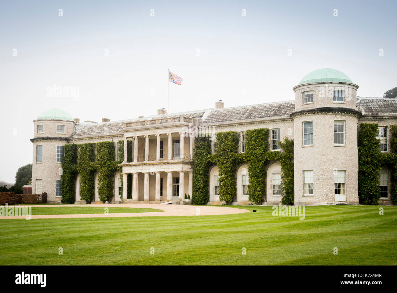 Goodwood House, Westhampnett, Chichester, West Sussex, in Inghilterra Foto Stock