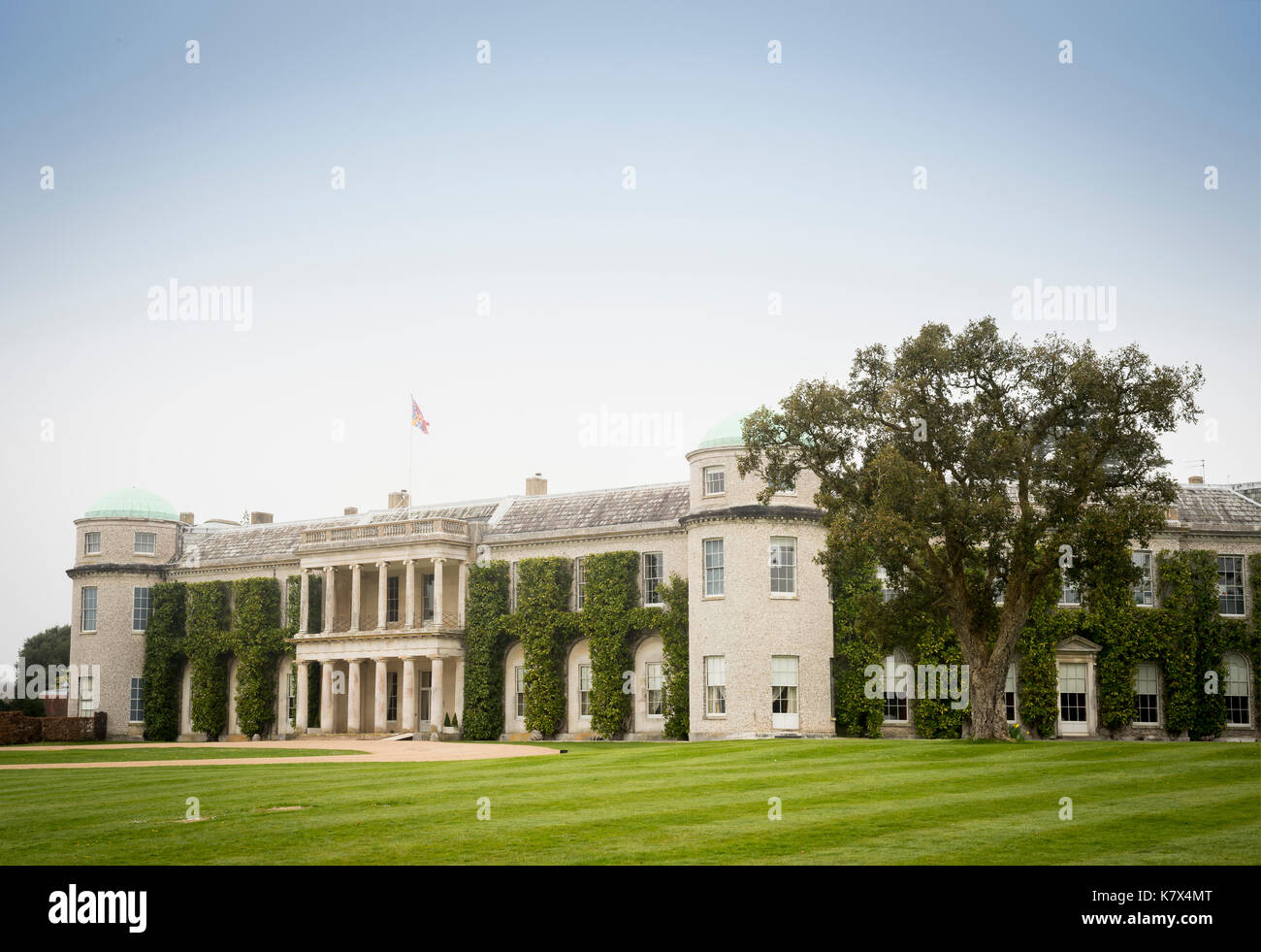 Goodwood House, Westhampnett, Chichester, West Sussex, in Inghilterra Foto Stock