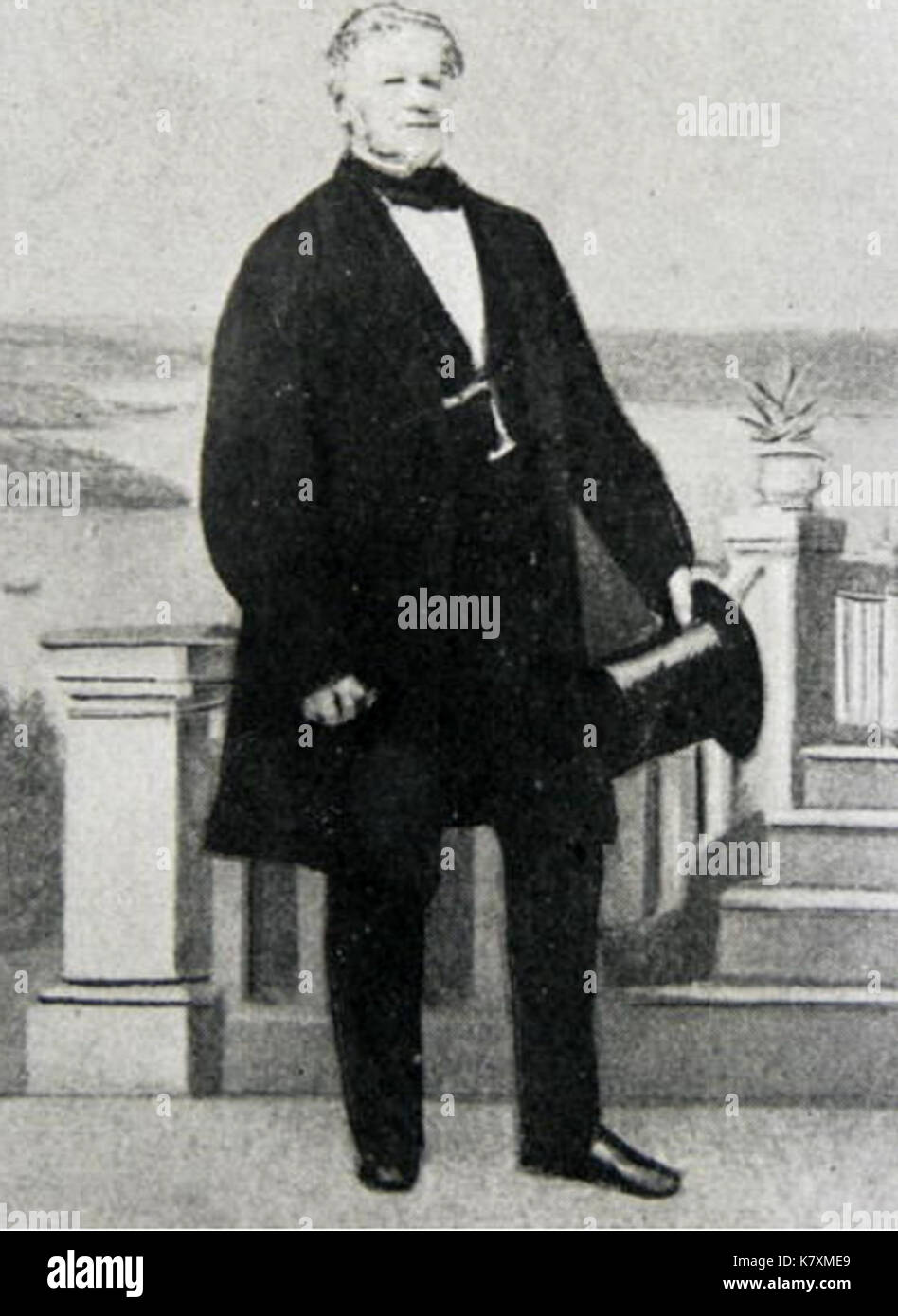 John Hosking nel 1860 circa Foto Stock