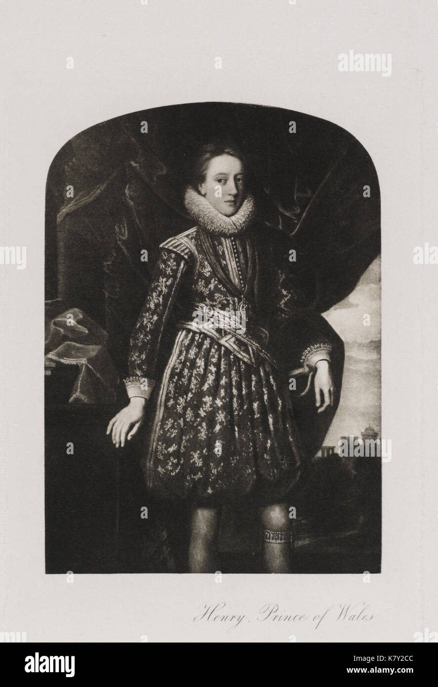 Fiancata giacobita Henry, Principe di Galles (1594 1612) 02 Foto Stock