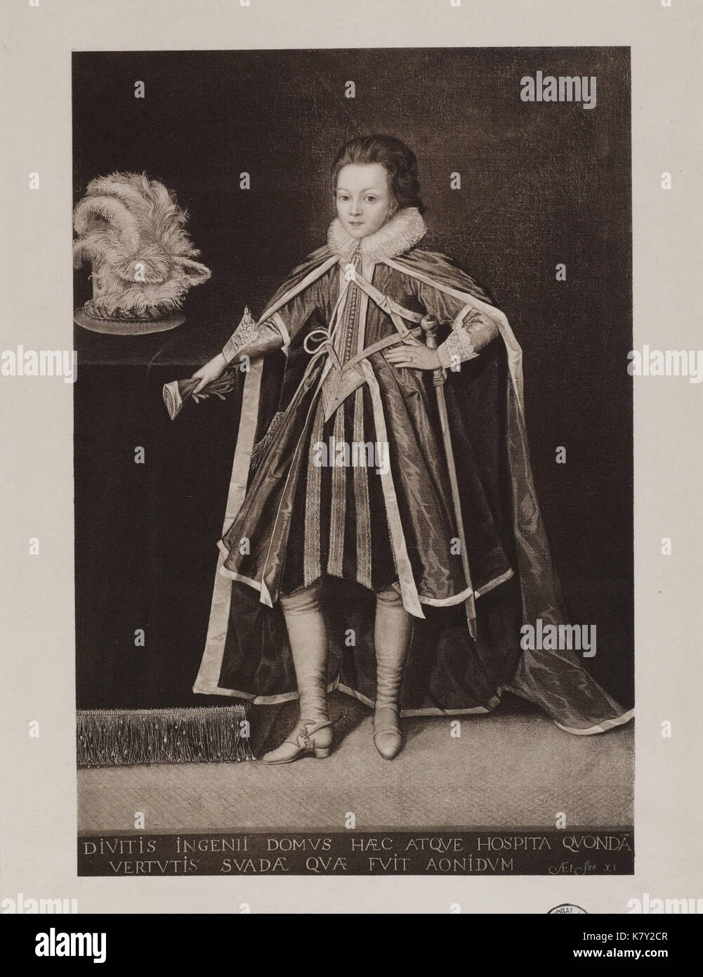 Fiancata giacobita Henry, Principe di Galles (1594 1612) 03 Foto Stock