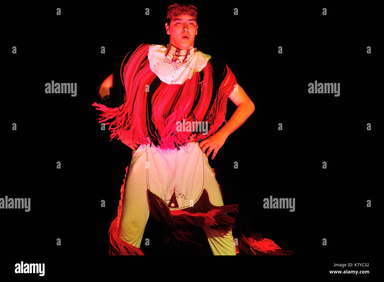 Indiani nordamericani, etnografia, etno, persone, umani, Nativ, foto Kazimierz Jurewicz Foto Stock