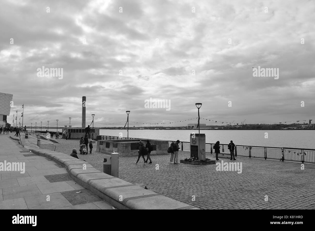 Paesaggi intorno a Liverpool Foto Stock