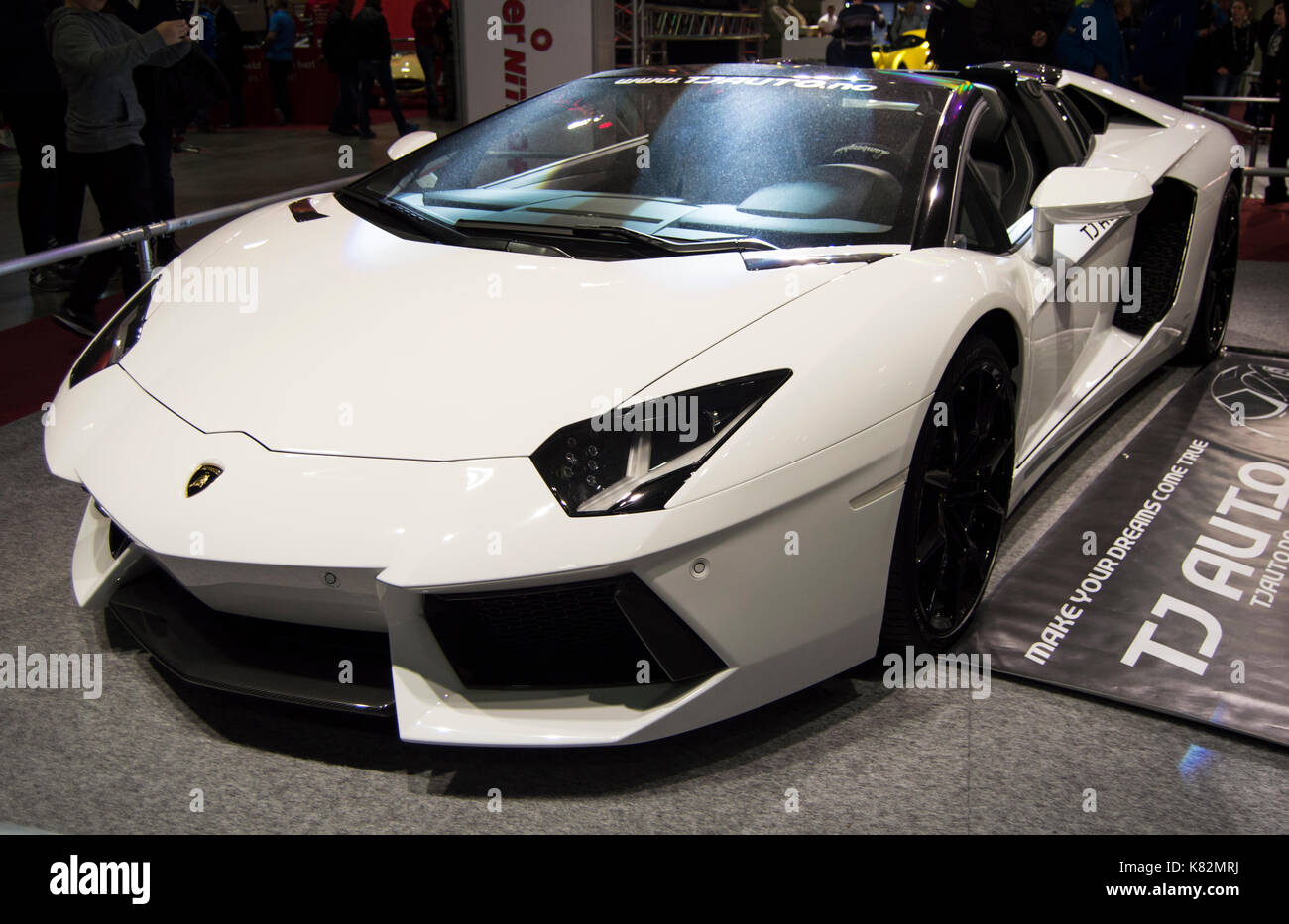 Lamborghini Aventador LP700-4 | Oslo Motorshow 2016 Foto Stock