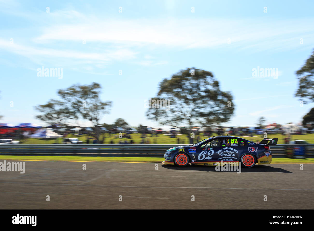 Melbourne, Australia - 17 settembre: Alex rullo 62 la guida per lucas dumbrell motorsport durante la vergine australia supercars championship - Foto Stock