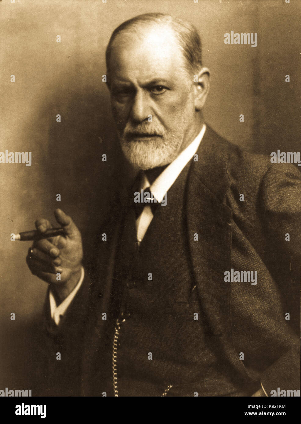 Sigmund Freud, 1920 Foto Stock