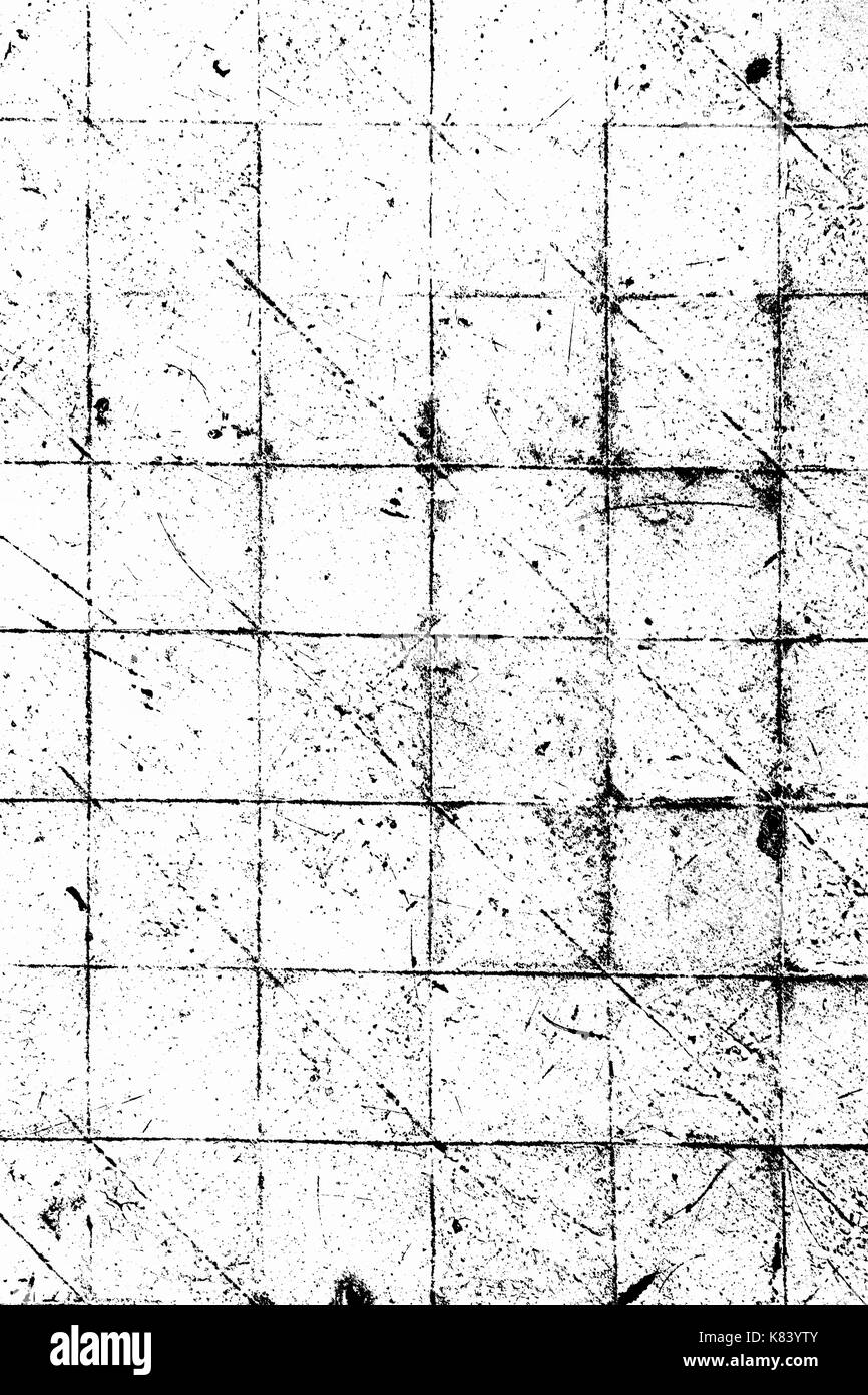 Grunge in bianco e nero urban texture. Posto su qualsiasi oggetto creare nero effetto grunge. angoscia grunge texture di facile utilizzo overlay. grano distress ov Foto Stock