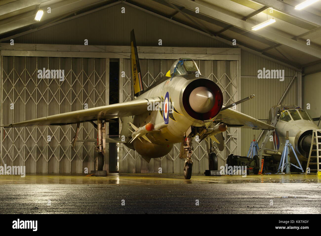 English Electric Lightning Foto Stock