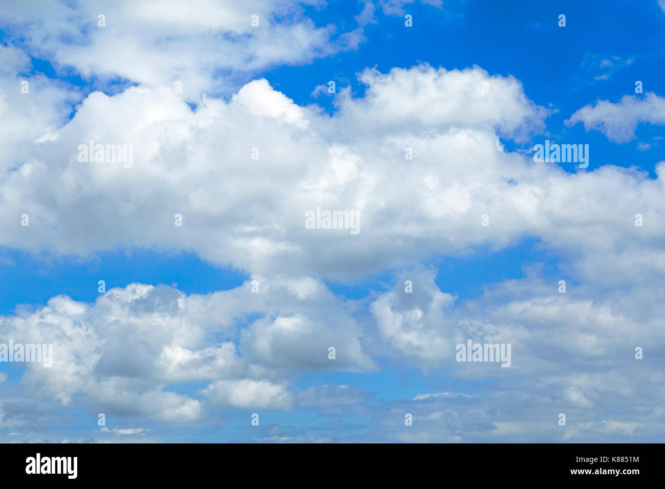 Nuvole sopra SCHLESWIG-HOLSTEIN, Germania Foto Stock