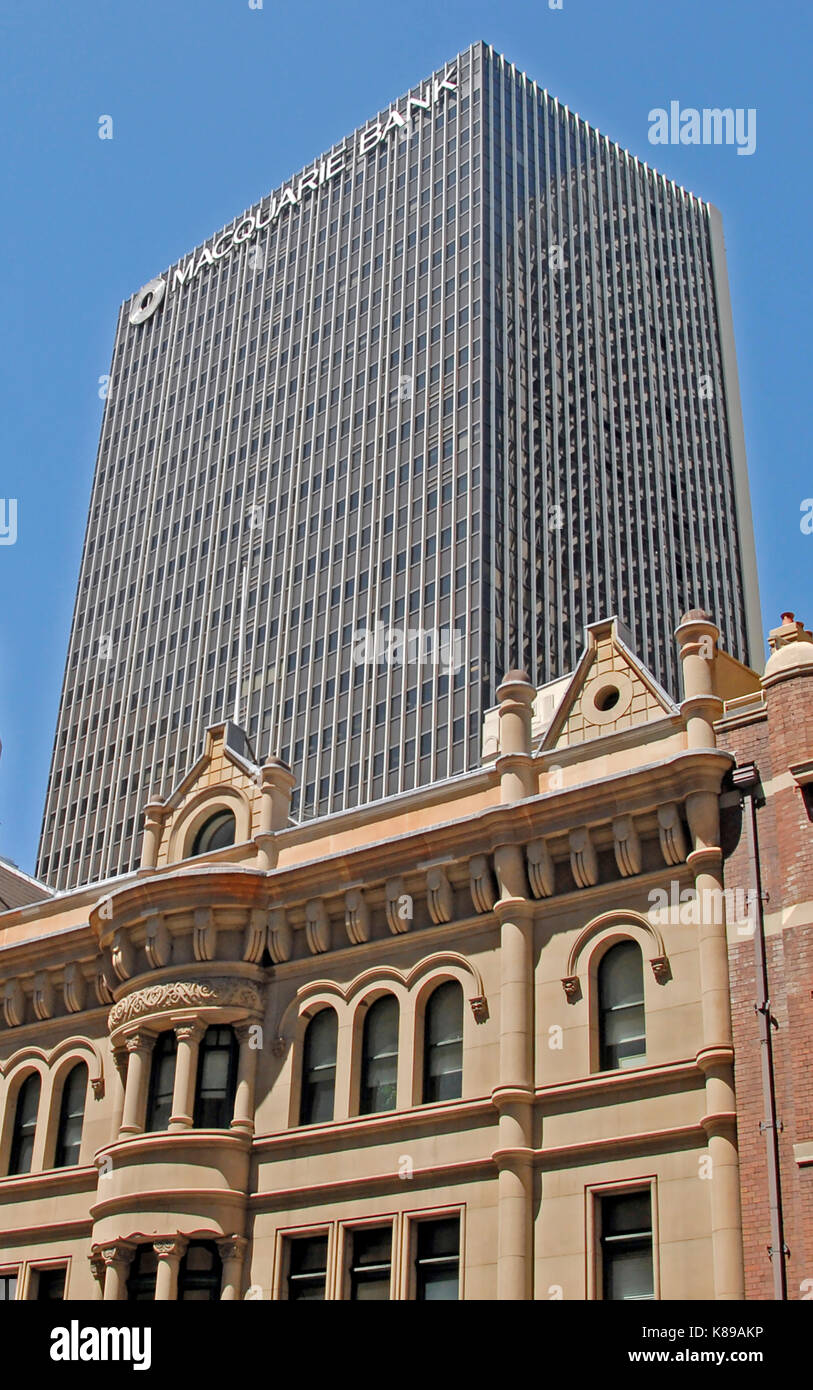Macquarie Bank, Sydney, Australia Foto Stock