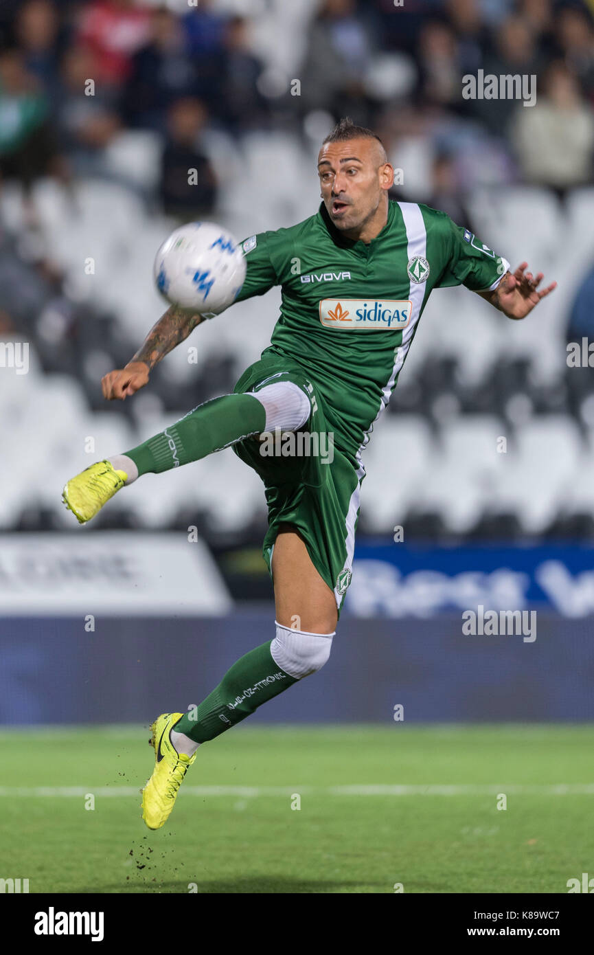 Cesena, Italia. Xv Sep, 2017. Luigi castaldo (Avellino) calcio/calcetto :  italiano 'serie B' match tra ac cesena 3-1 us avellino a orogel  stadium-dino Manuzzi di Cesena, Italia . credito: Maurizio  borsari/aflo/alamy live