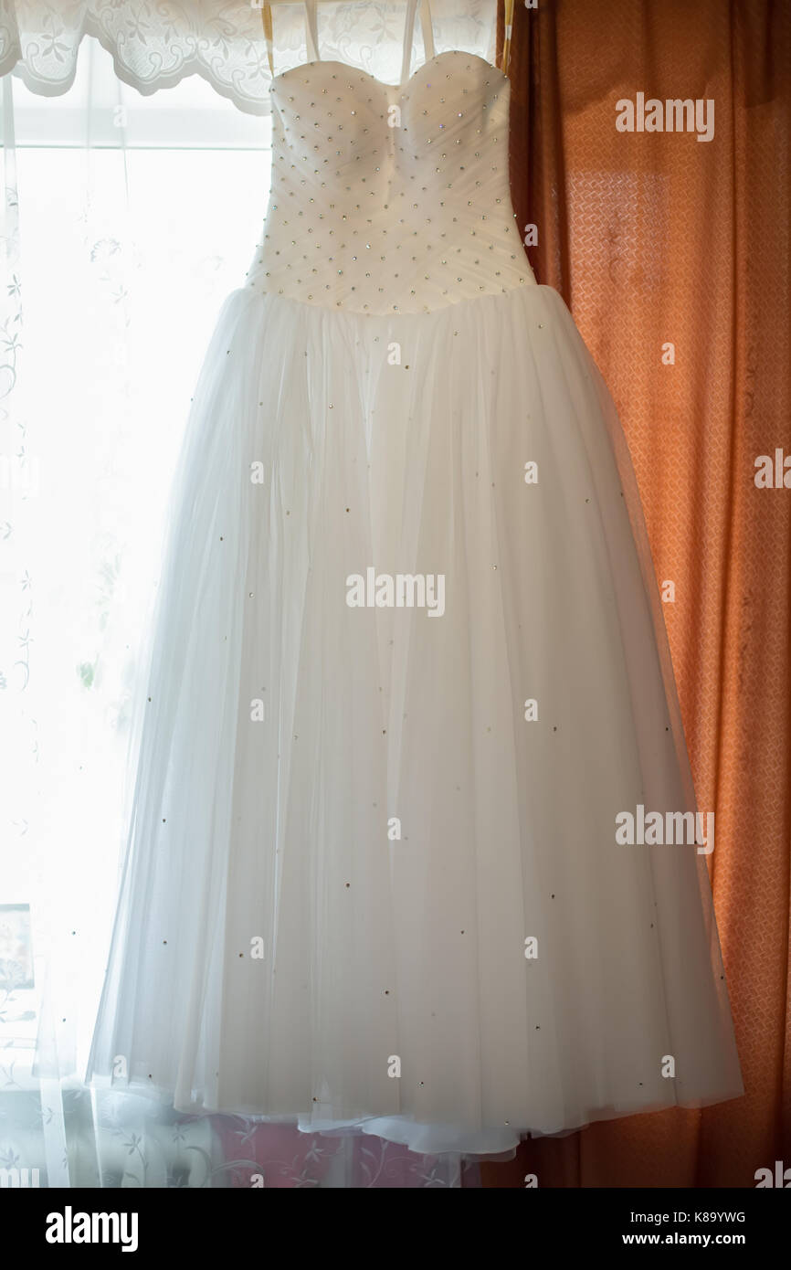 Abito da sposa Foto Stock