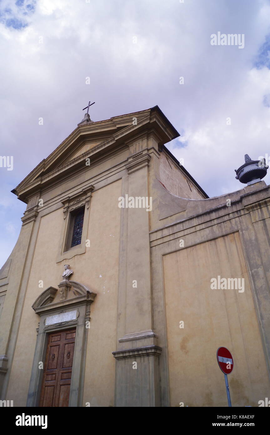 La facciata della chiesa di san Giuseppe Firenze Italia Foto Stock