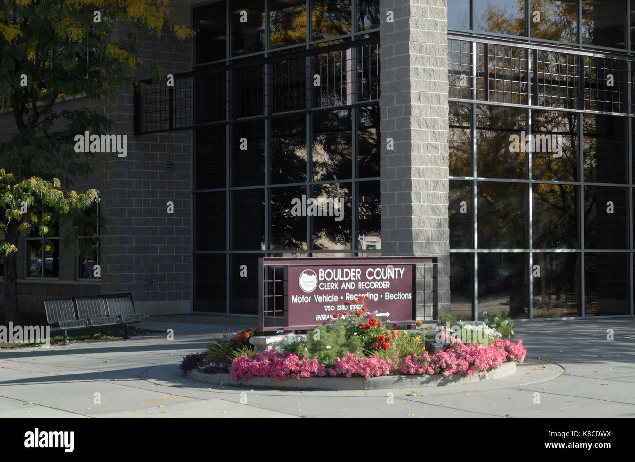 County Building, Boulder County. CO, Colorado, governo Elezioni Foto Stock