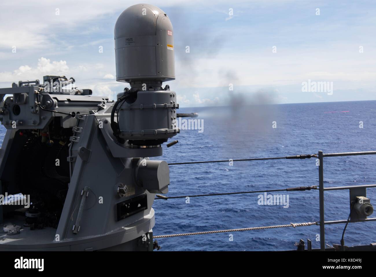 Cannone navale Foto Stock