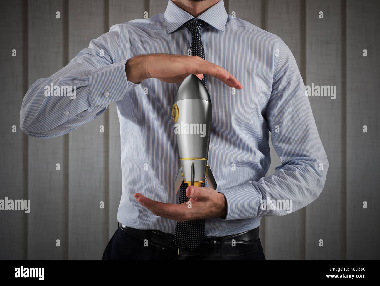 Avvio di una nuova azienda. concetto di nuovo business Foto Stock