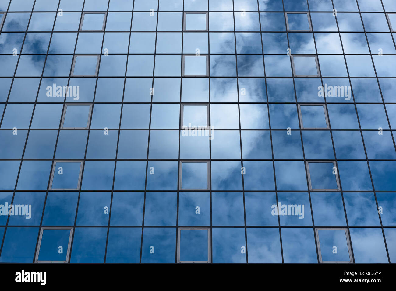 Tetris come casa di vetro blocco edificio per uffici a Londra Foto Stock