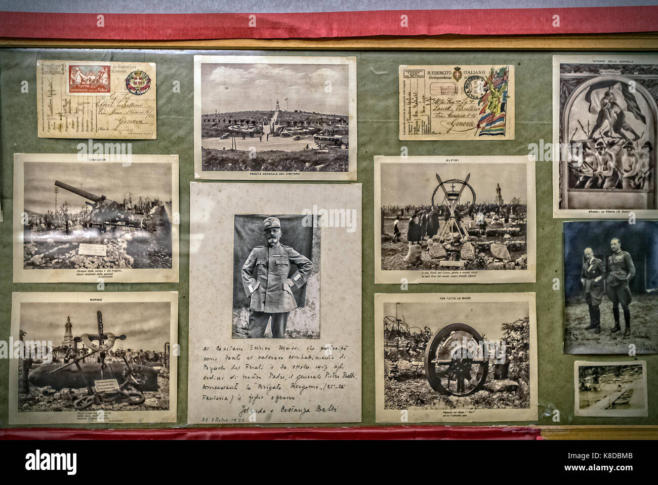 Italia Liguria Chiavari Società economia di Chiavari - Museo dei combattenti della prima e seconda guerra mondiale Foto Stock