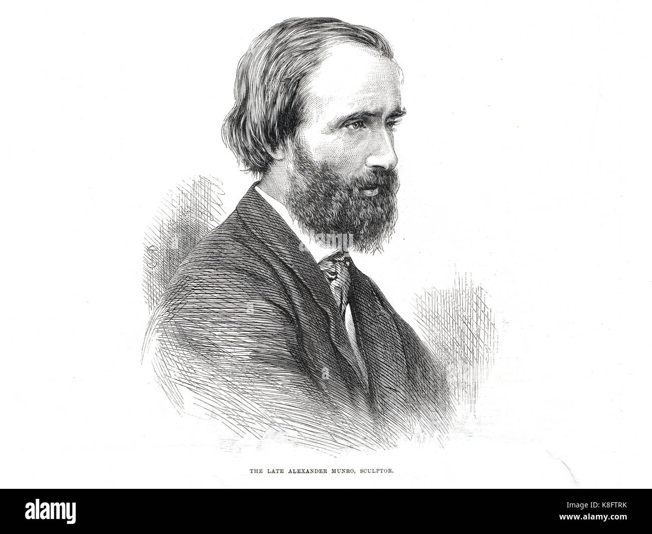 Alexander Munro, British Pre-Raphaelite scultore, 1825-1871 Foto Stock