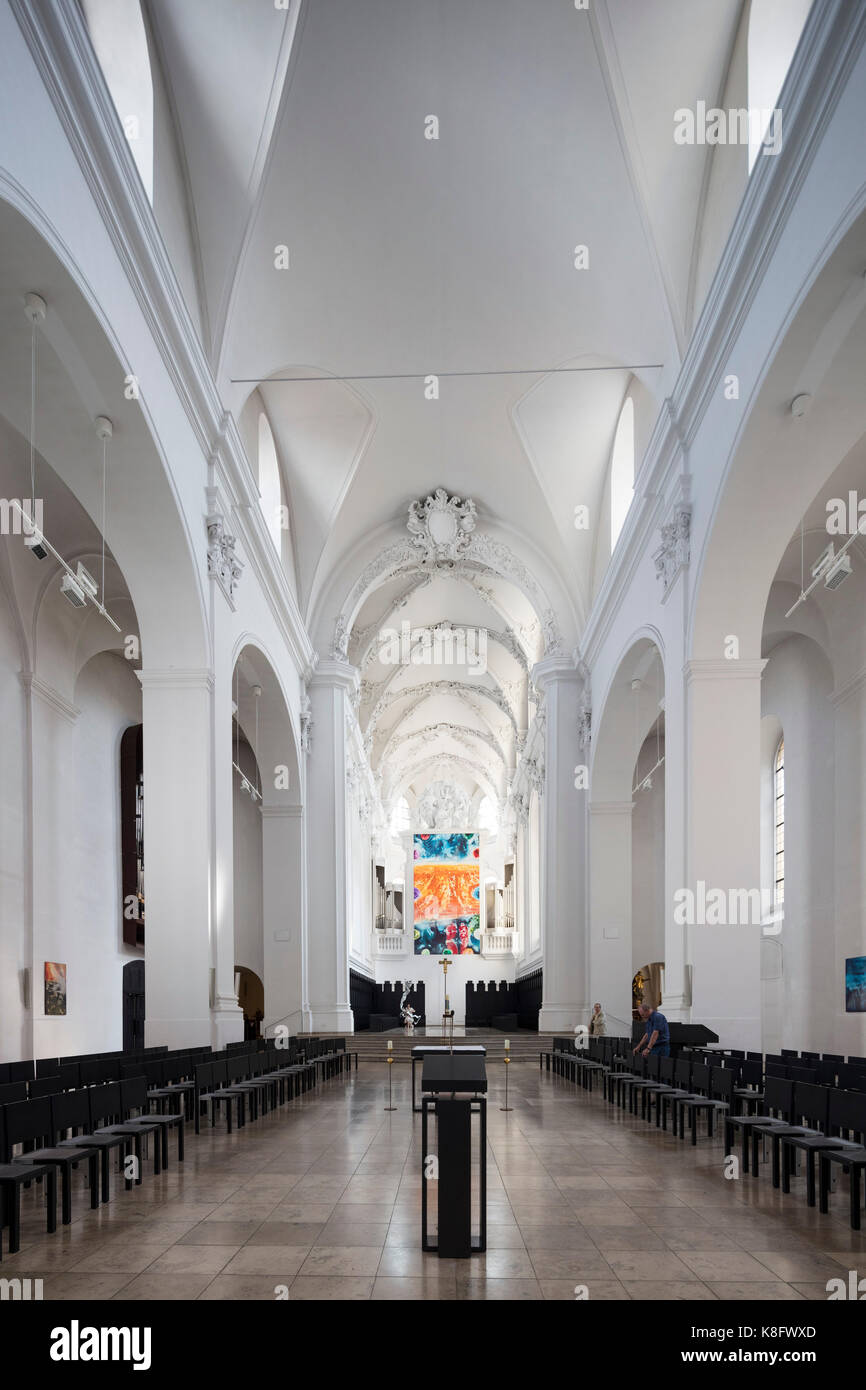Chiesa di Sant'Agostino a Würzburg, Germania, Foto Stock