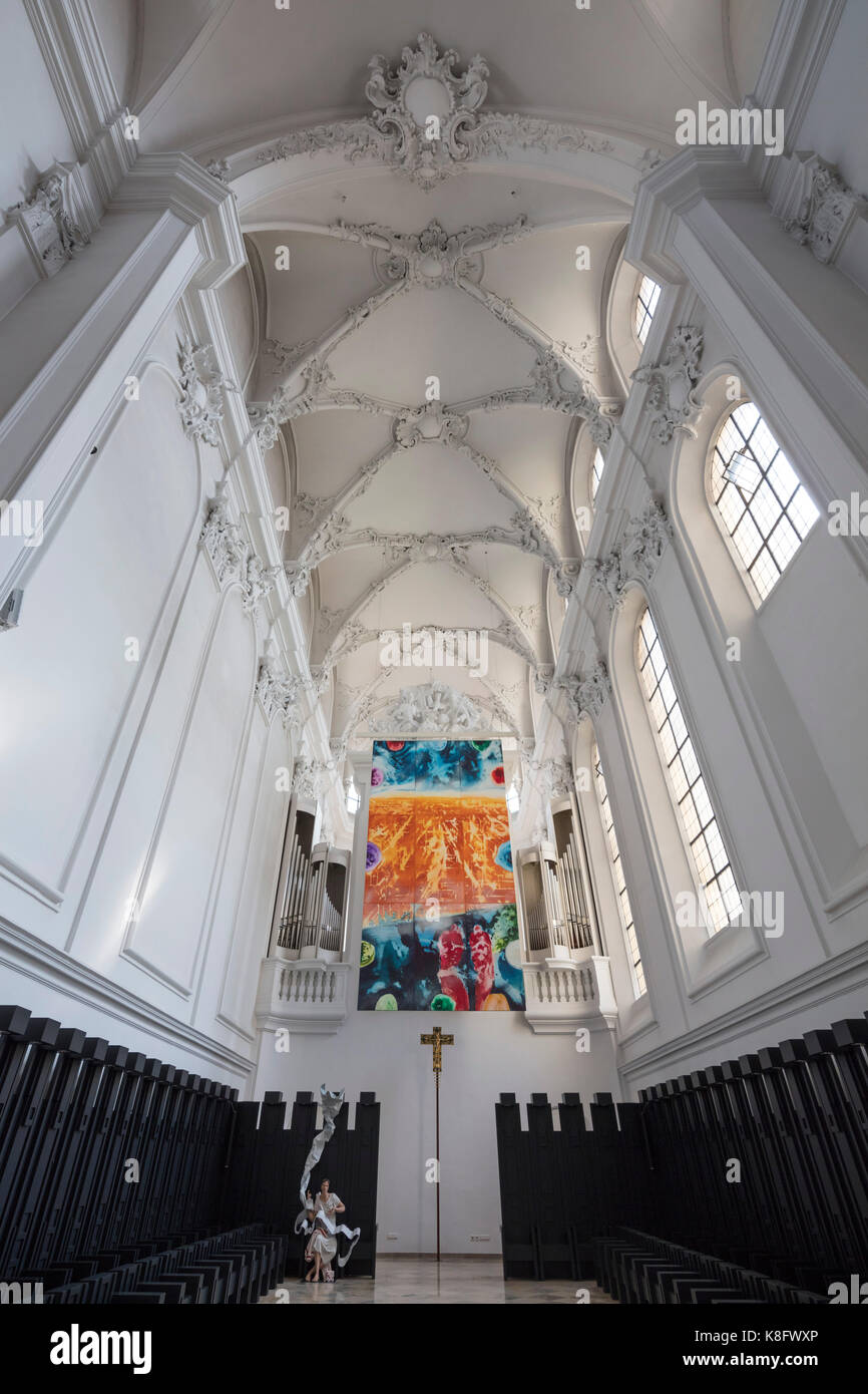 Chiesa di Sant'Agostino a Würzburg, Germania, Foto Stock