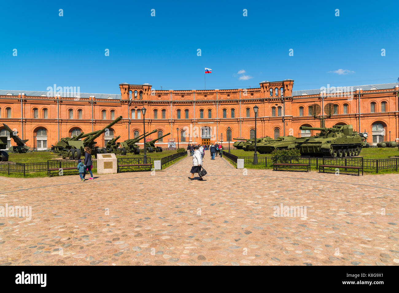 San Pietroburgo, Russia - giugno 04.2017. museo della storia militare di artiglieria, ingegnere e signal corps Foto Stock