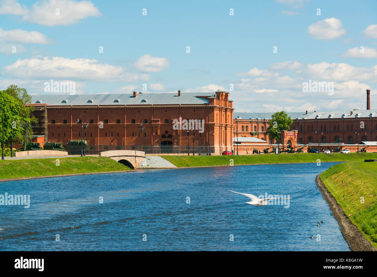 San Pietroburgo, Russia - giugno 04.2017. kronverkskiy stretto e museo di Artiglieria Foto Stock