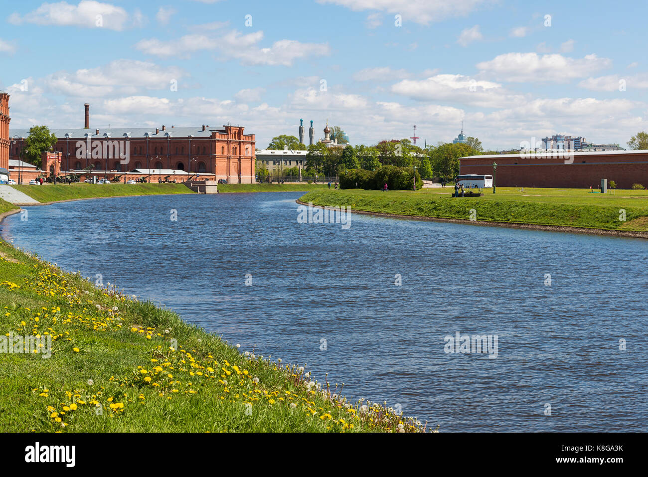 San Pietroburgo, Russia - giugno 04.2017. kronverkskiy stretto e museo di Artiglieria Foto Stock