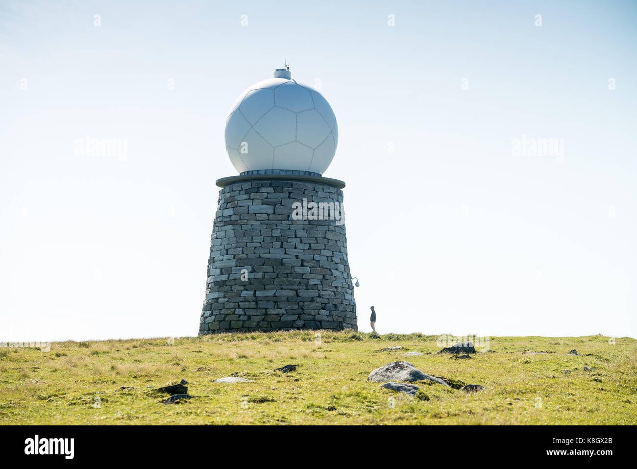 Capo Ovest (Vestkapp), Selje, Norvegia, Europa. Foto Stock