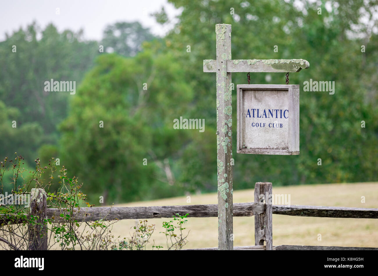Atlantic golf club, watermill, NY Foto Stock