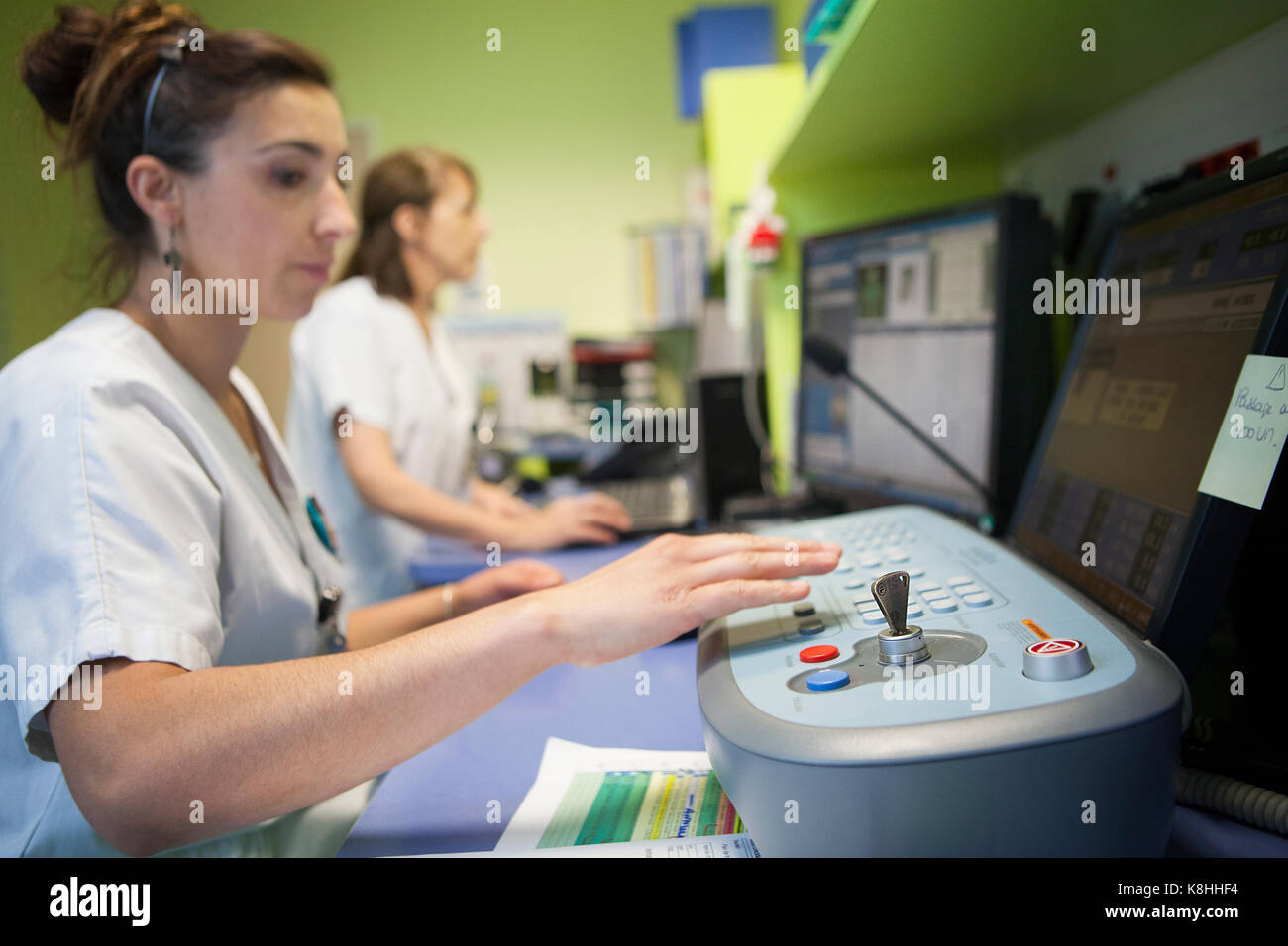 radioterapia Foto Stock