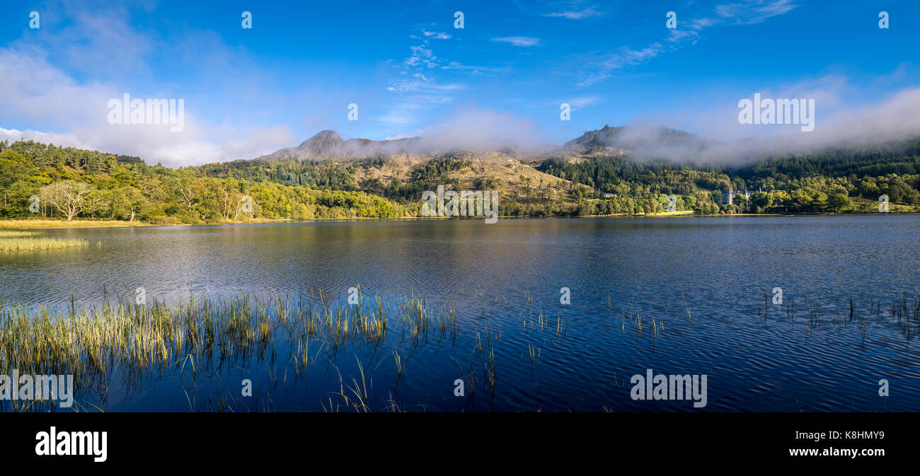 Tigh mor nel trossachs in autunno Foto Stock