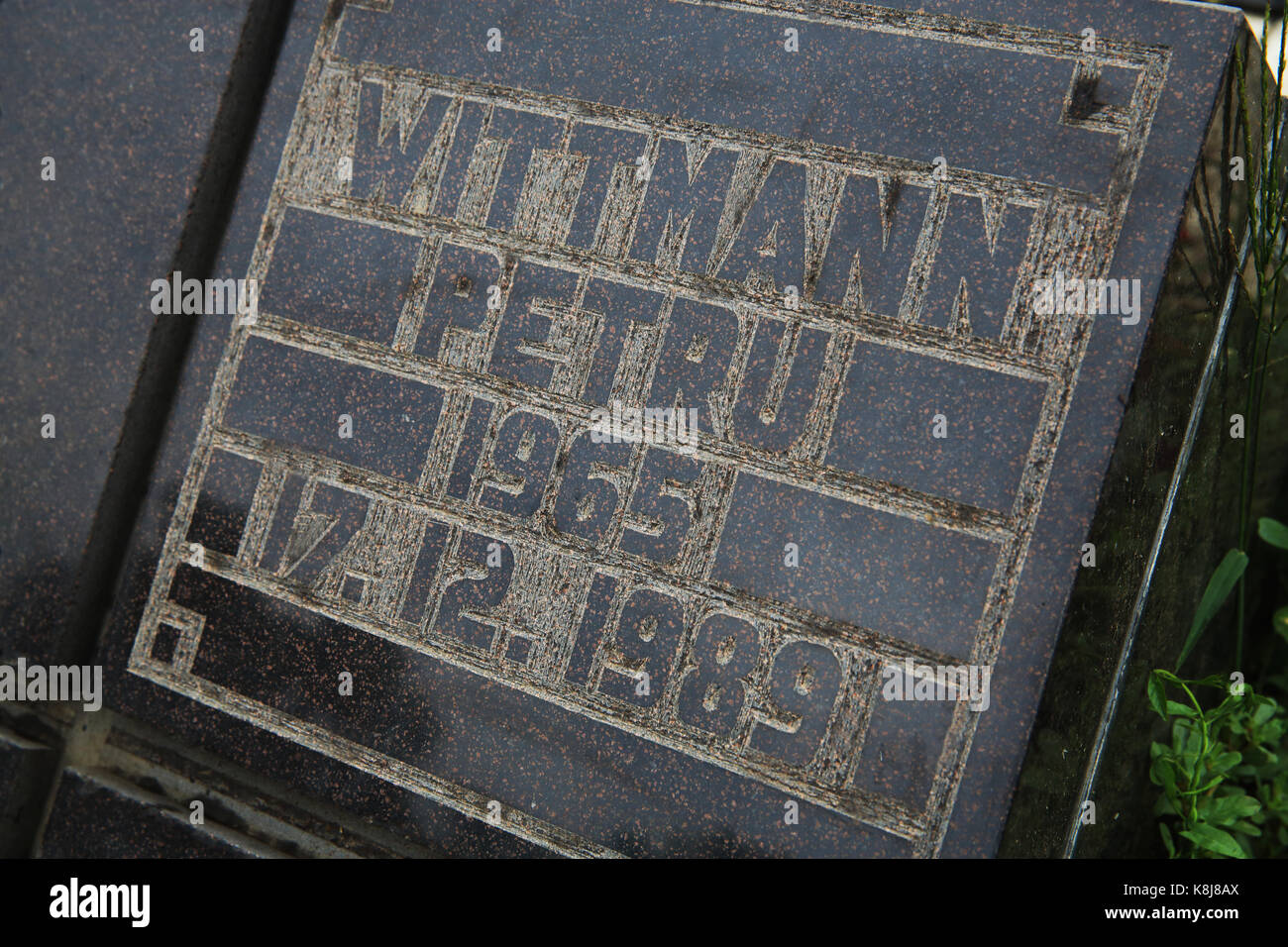 Il cimitero per gli eroi del 1989 Rivoluzione, in Timisoara, Romania occidentale Foto Stock