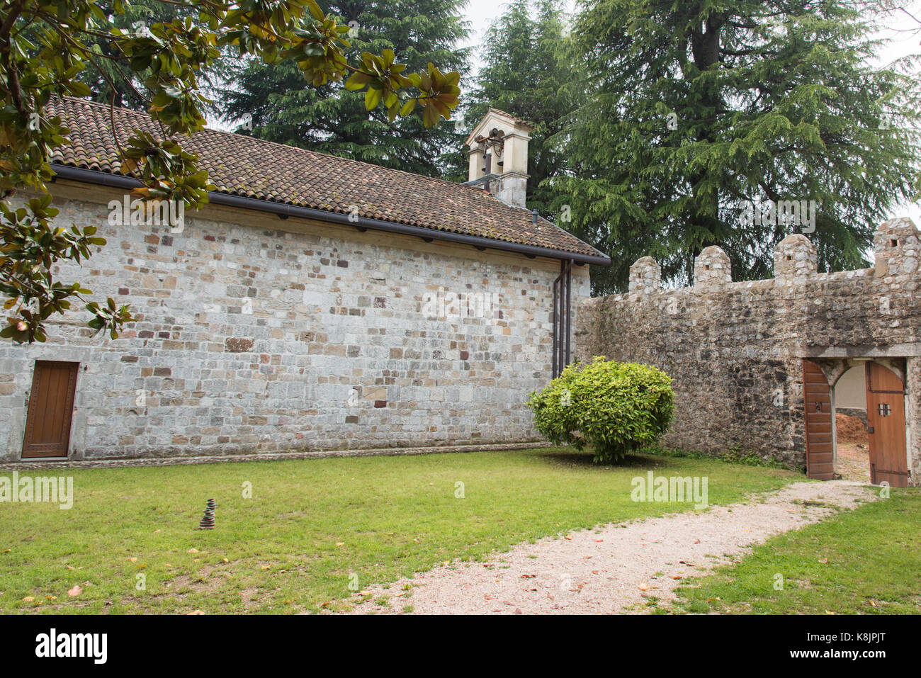 Vecchio hospitale di san Giovanni, majano. udine Foto Stock