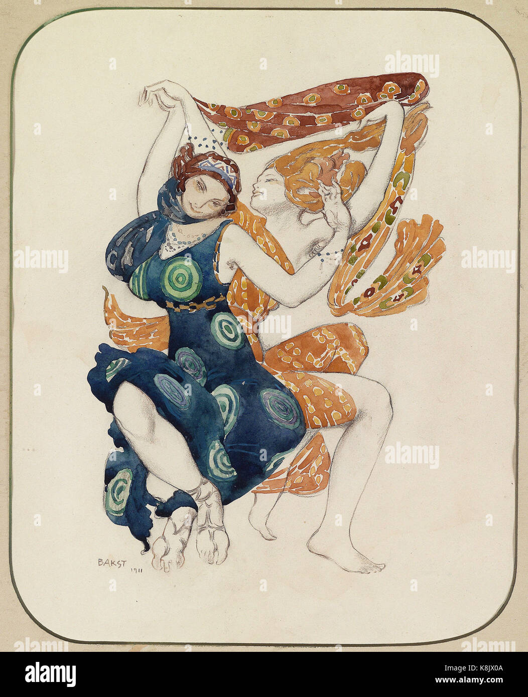 LEON BAKST - narcisse Foto Stock