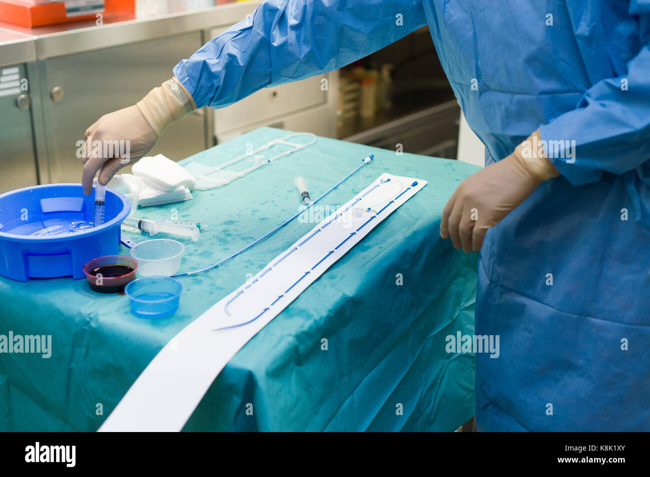 Ablazione a radiofrequenza Foto Stock