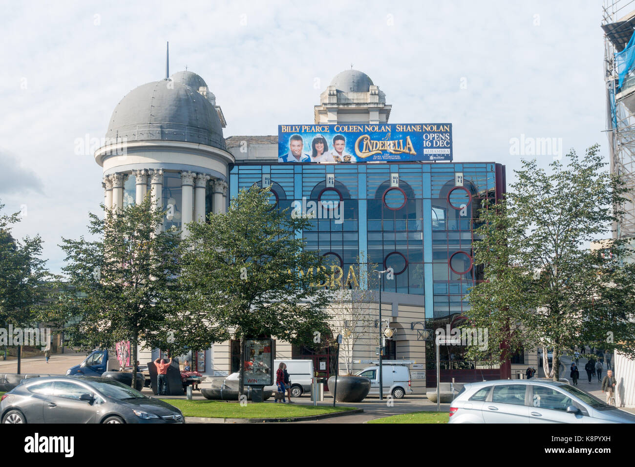 Teatro alhambra, morley st, Bradford bd7 1AJ, Regno Unito Foto Stock