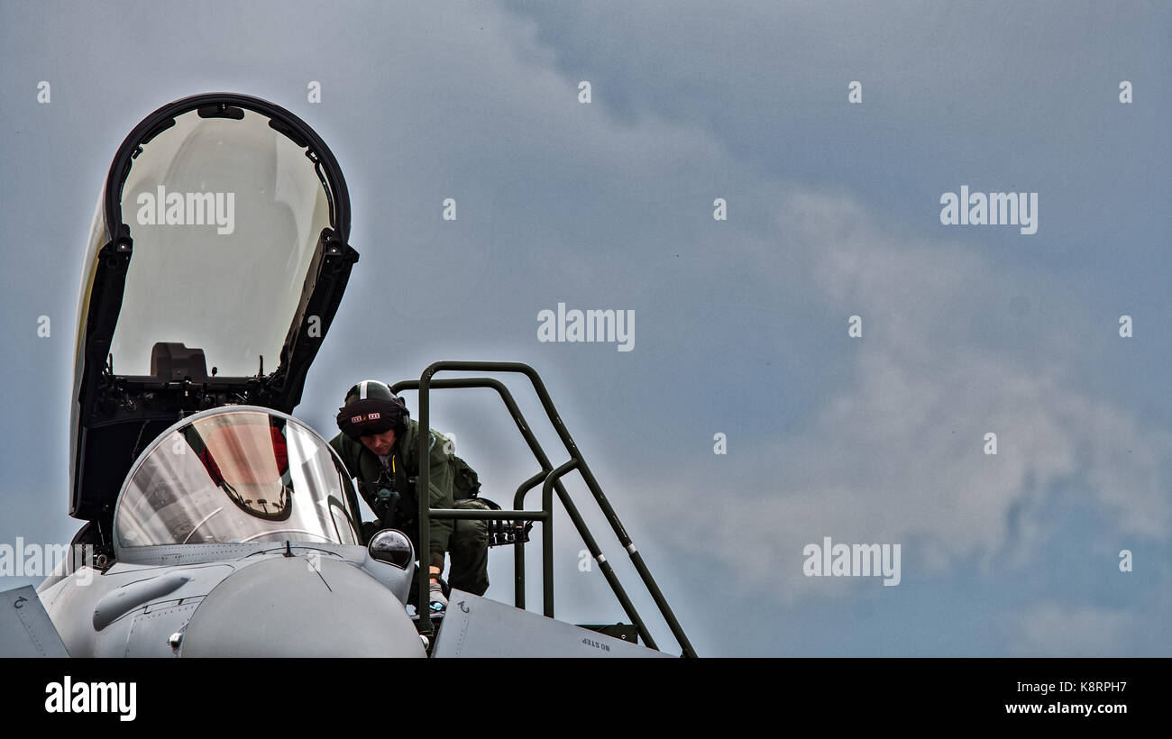 RAF Eurofighter Typhoon Foto Stock