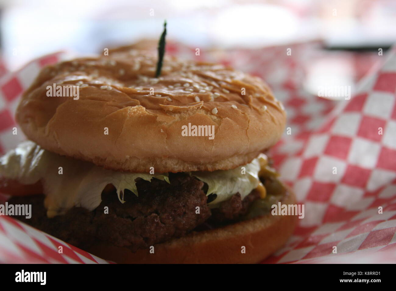 Burger Foto Stock