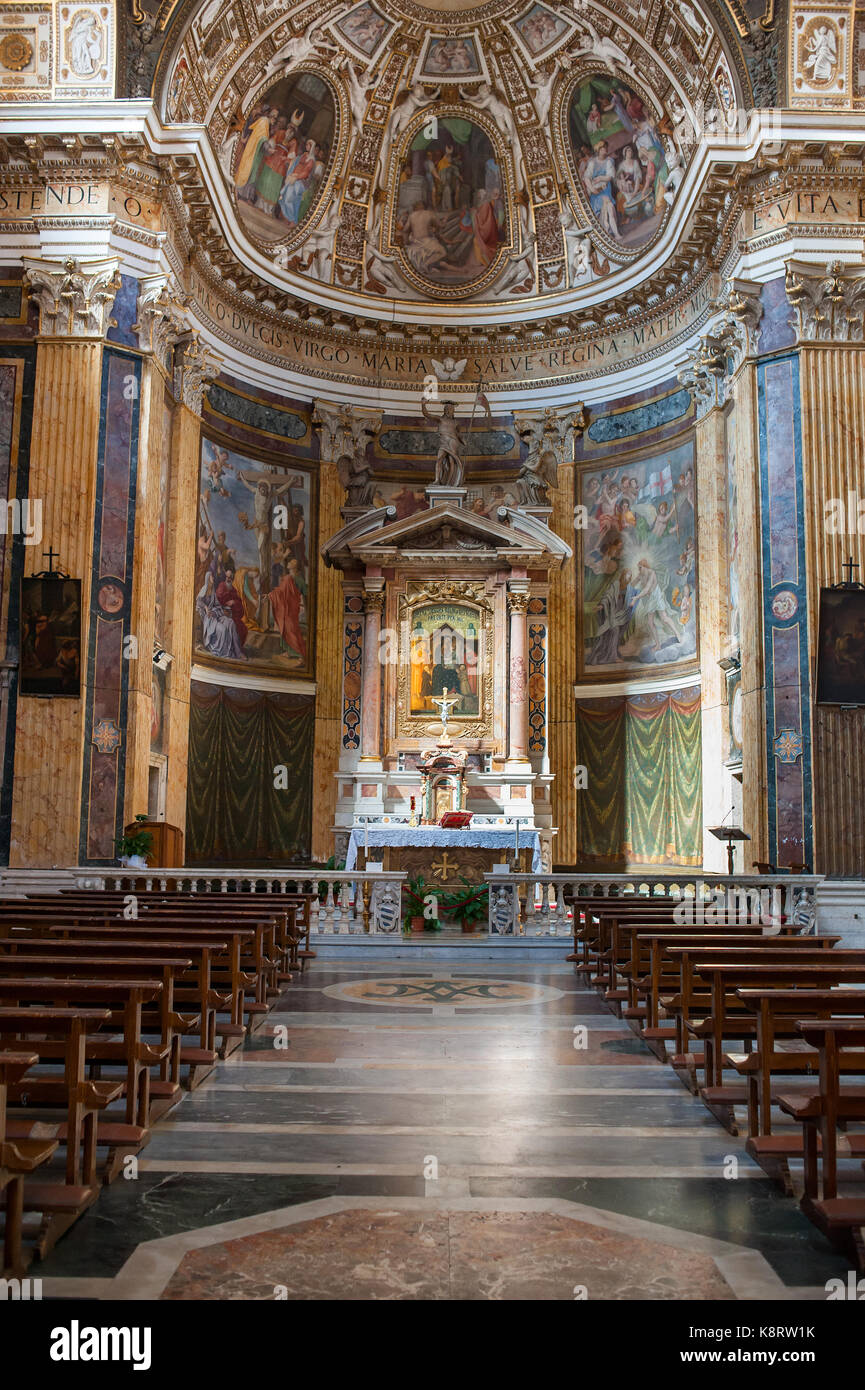 Roma, Italia, 2017 Interno della chiesa