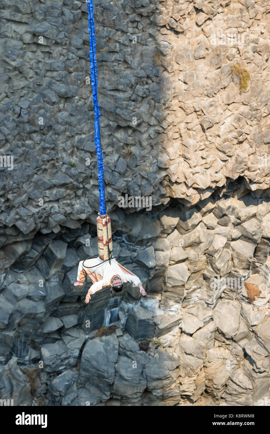 Peter Skene Ogden parco statale, oregon - settembre 02 :persone vivendo un brivido e adrenalina da bunker salto del ponte. settembre 02 20 Foto Stock