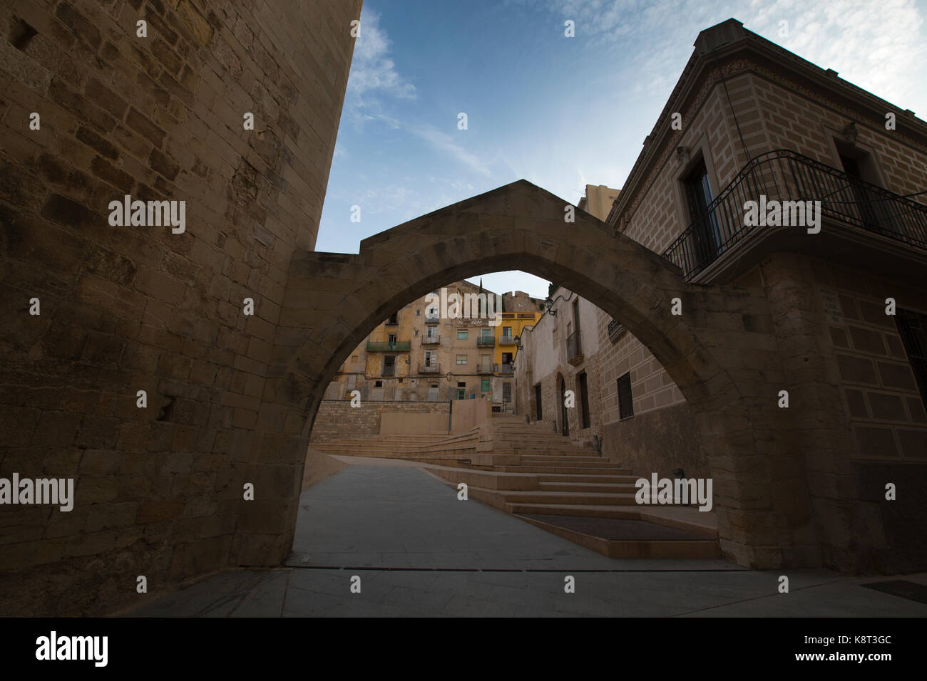 Tortosa, capitale della comarca di Baix Ebre, in Catalogna, Spagna Foto Stock