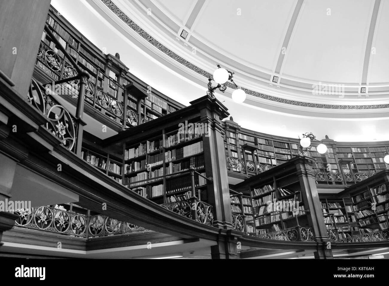 Liverpool Central Library, picton suite. Foto Stock