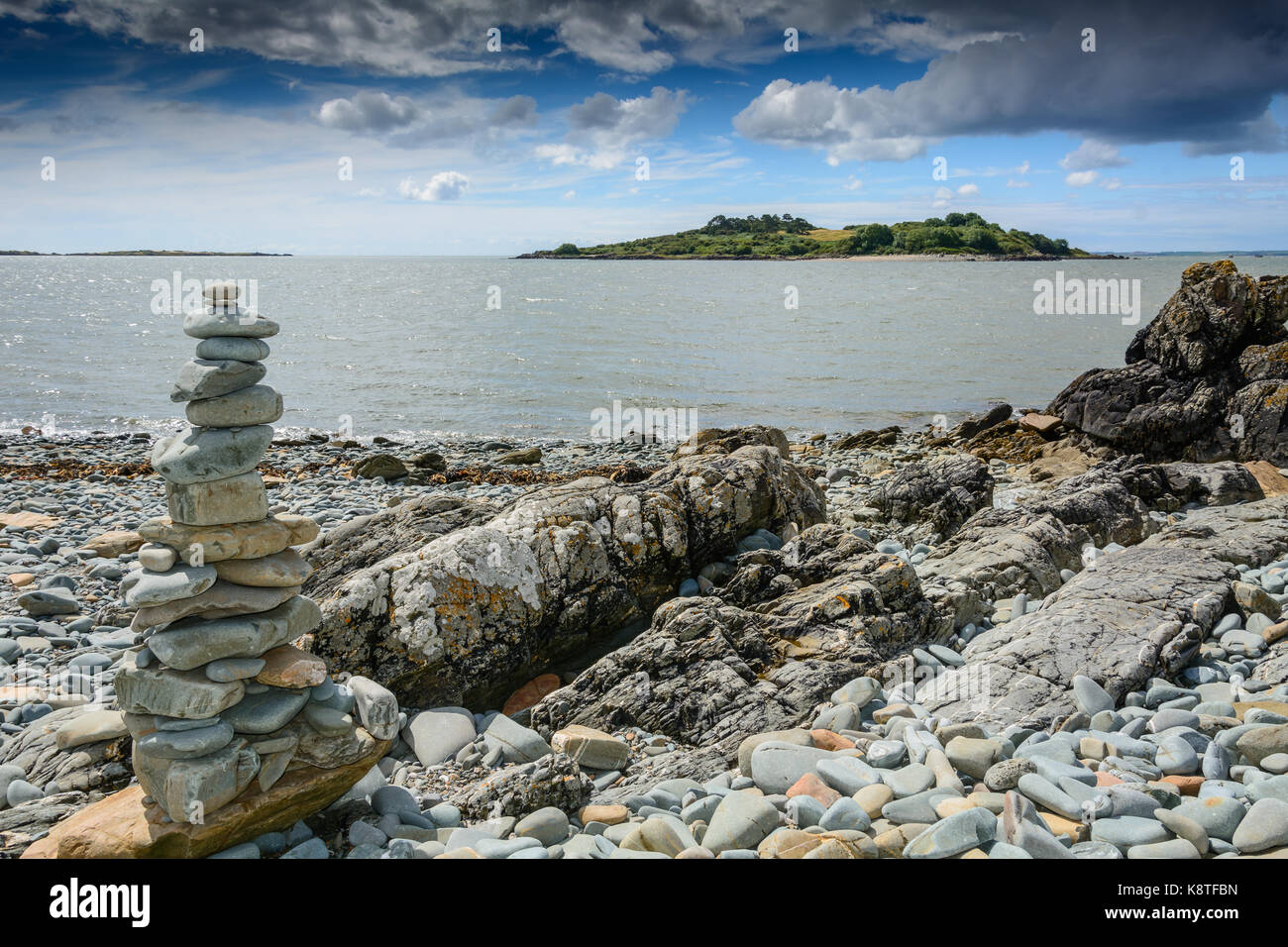 Isola ardwall da carrick shore prima che la pioggia è arrivata Foto Stock Isola ardwall da carrick shore prima che la pioggia è arrivata Foto Stock